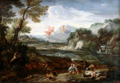 Distruzione dei figli di Niobe da Crescenzio Onofri